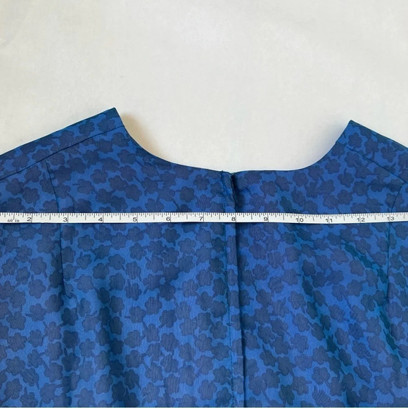 VTG Vintage ROBERT COURTNEY GENE ROYE Blue Designer Dress Size 18 - Picture 13 of 14